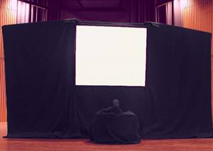 Theater-aufgebaut